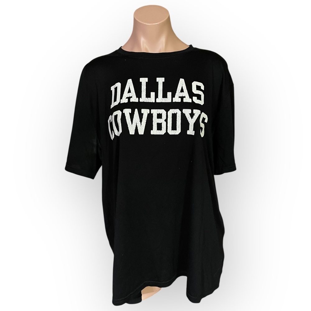 Nike Dri Fit NFL Men’s XXL Black Short Sleeve Dallas Cowboys Shirt